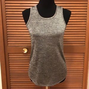 Rag & Bone racer back tank top S small gray